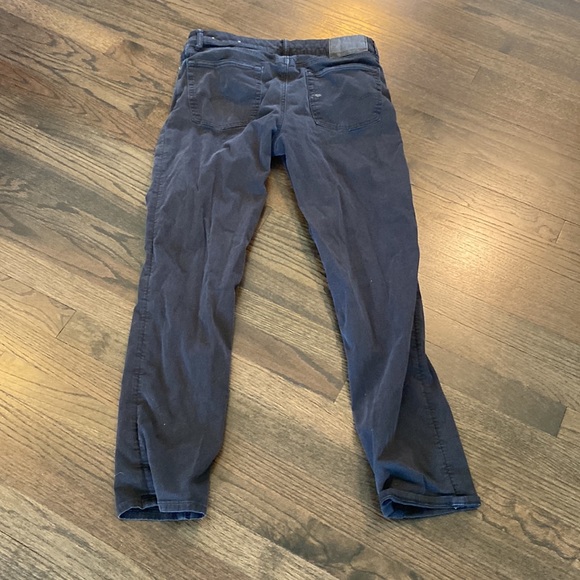 American Eagle Slim Straight Jeans 32 x 32 Distressed GUC Black - Picture 12 of 13